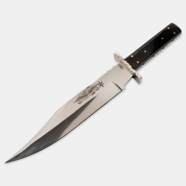 Grand Couteau Bowie – Fabrication Artisanale à Sheffield