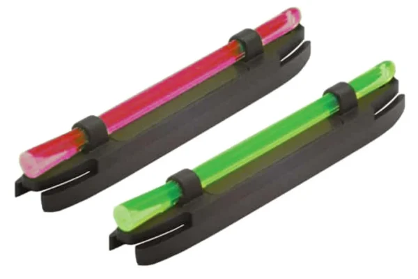 Guidon magnétique 1 fibre bande 4,2 à 6,5 mm rouge ou vert – Hi-Viz – Rouge – S200.R