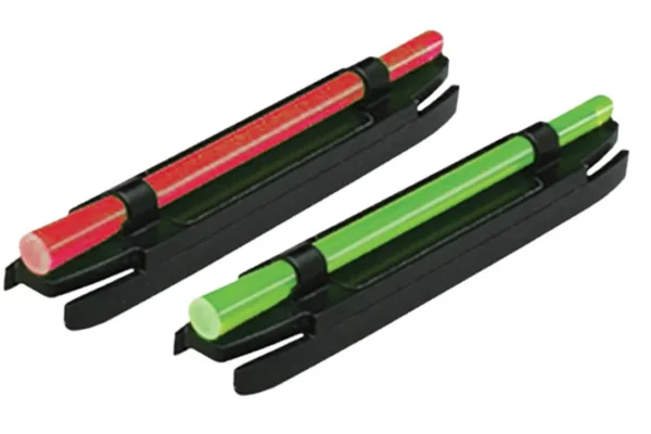 Guidon magnétique 1 fibre bande 5,7 à 8,2 mm rouge ou vert – Hi-Viz – Rouge – S300.R