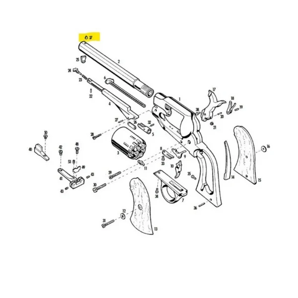 GUIDON QUEUE D ARONDE PIETTA REF 882 | WesternGuns