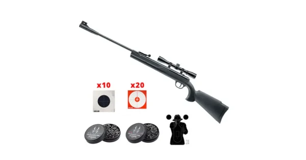 Pack Hammerli 700 Hunter Force Combo 19,9 joules – Tir de loisir/Carabine à plomb