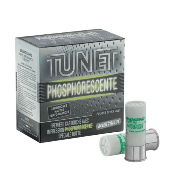 Cartouches Tunet HP Niro phosphorescentes Acier/Zinc 12/70 35g – Tout-Chasse.fr
