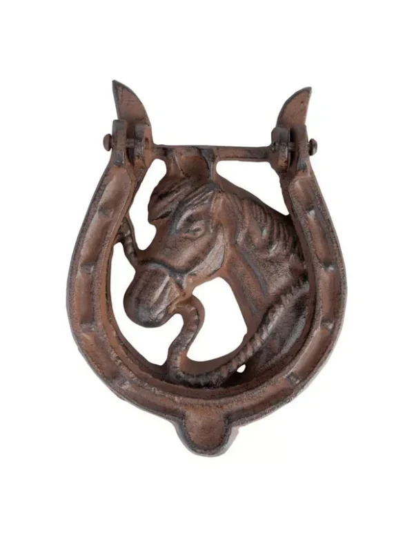 Heurtoir tête de cheval Lovergreen en fonte