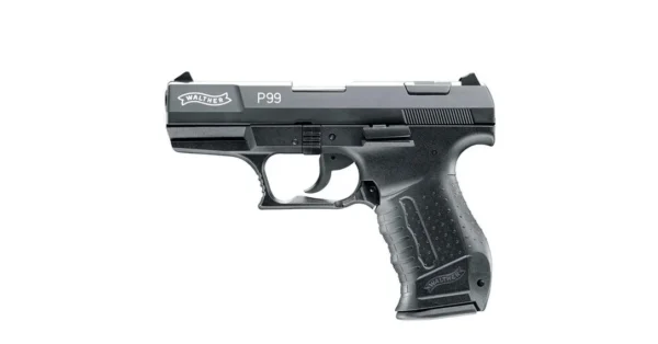 Pistolet d’alarme P99 Walther Noir calibre 9 mm – Armes de défense/Pistolet et Revolvers à blanc – securicount
