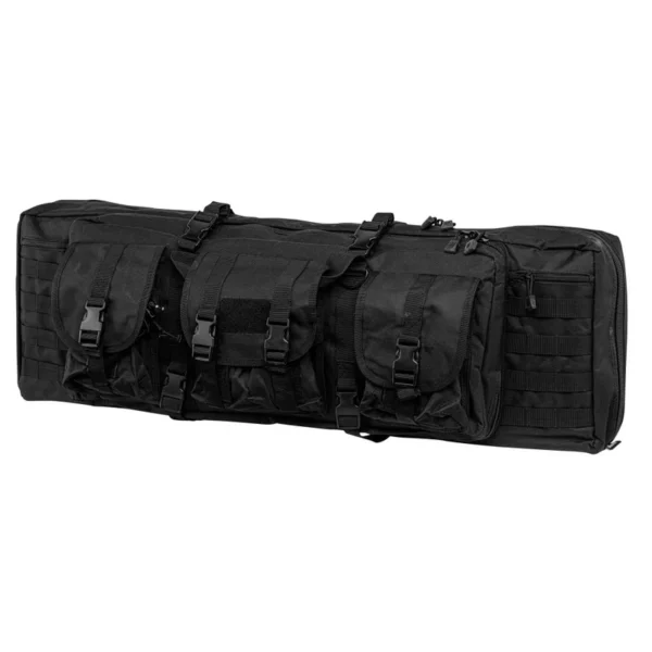 Housse Tactique Noire pour Armes Longues