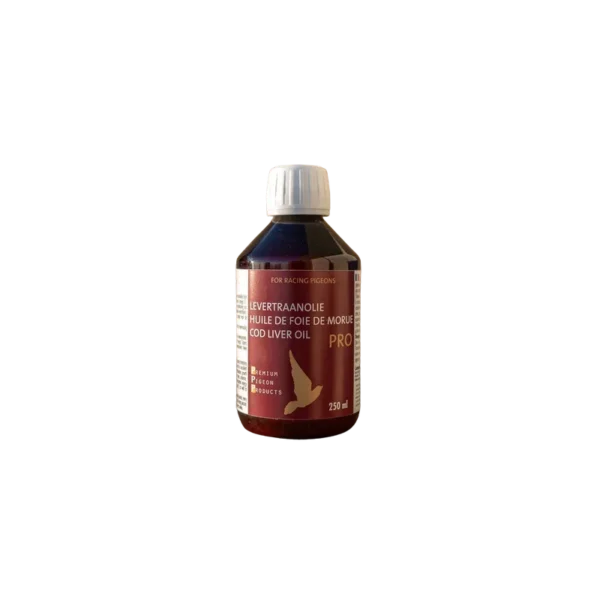 Huile de Foie de Morue Naturelle pour Canards – 250ml