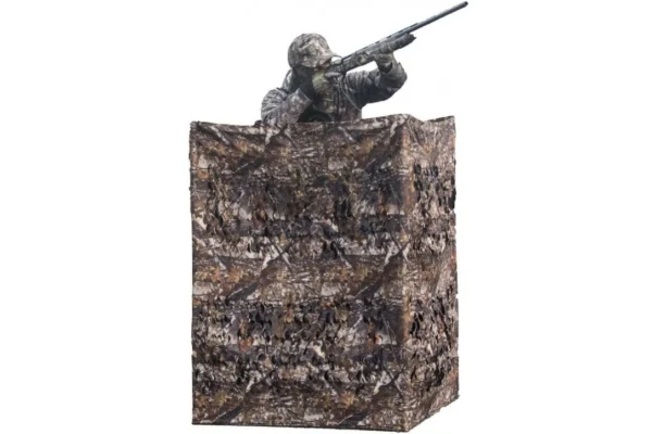Hutteau camouflage automatique 4 faces