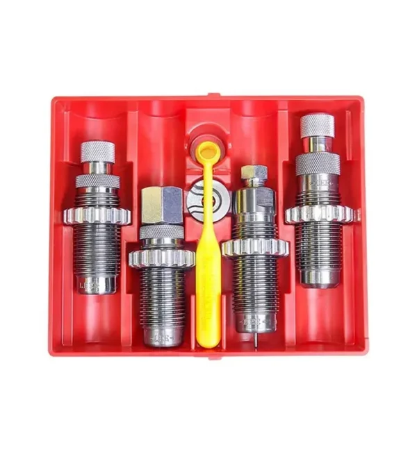 jeux de 4 outils carbure Deluxe pour calibres d’armes de poing – Lee précision – Tout-Chasse.fr
