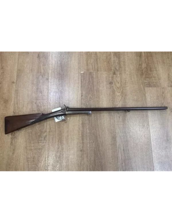 Fusil juxtaposé à chiens artisan belge cal.28