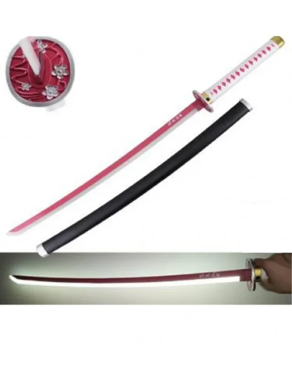 KATANA LUMINEUX BLANC ET BLEU