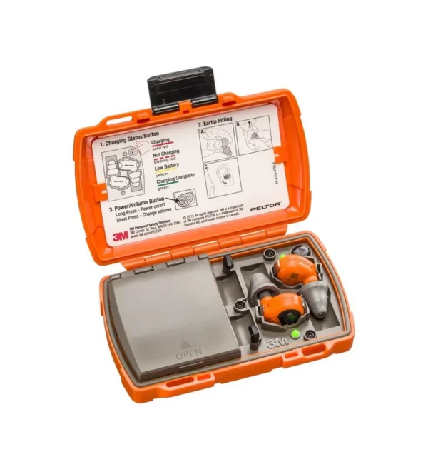 Kit de protection auditive lep 200 chasse rechargeable orange – Tout-Chasse.fr