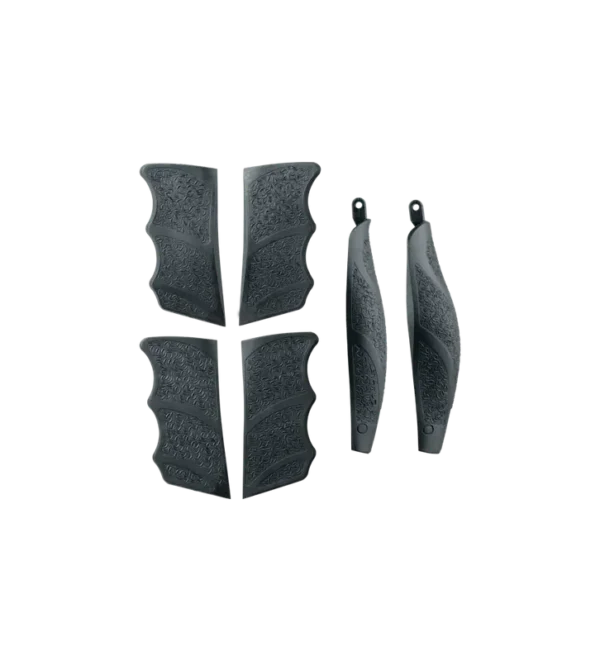 Kit dos de poignée + plaquettes de crosse S&L pour pistolet de défense HK SFP9