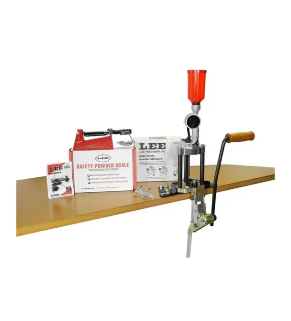 Kit presse de rechargement Lee avec tourelle 4 trous – Tout-Chasse.fr