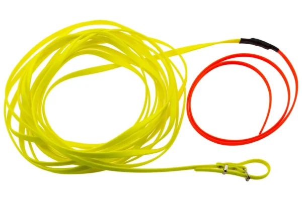 Laisse 10 m Biothane fluo pour chien – Country – Laisse 10 mètres
