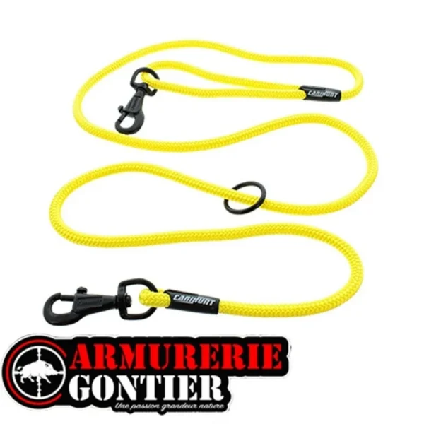 Laisse pour chien simple ronde CANIHUNT ALP 180 cmwww.armureriegontier.fr
