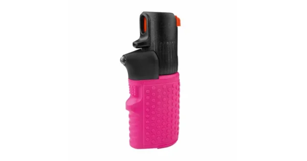 Lampe de poche / Aérosol de défense au poivre Hurricane Rose 15ml