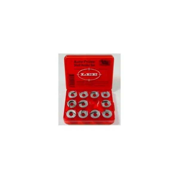 Kit 11 Shell Holders LEE – Supports pour amorceur Auto Prime