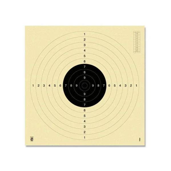 LOT DE 125 CIBLES C50 NON NUMEROTEE 55x52cm | WesternGuns