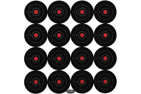 Lot de 192 cibles 3′ réactives Dirty Bird