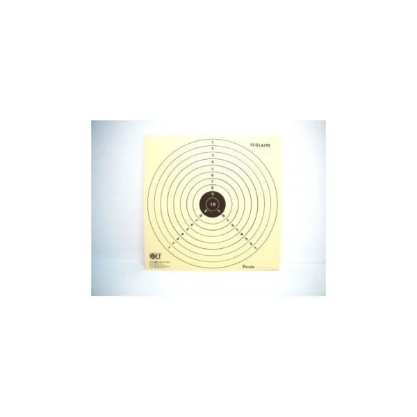 LOT DE 200 CIBLES 16X16 SCOLAIRE GEF | WesternGuns