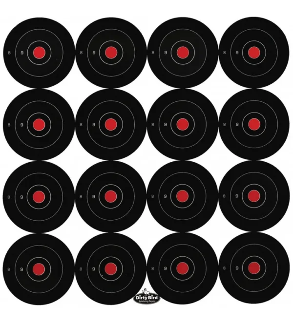 Lot de 172 cibles 3” ractives Dirty Bird – Tout-Chasse.fr
