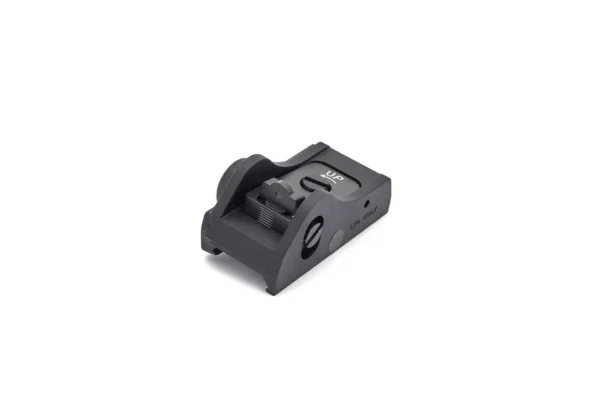 LPA BAR11WD7 Shotgun Picatinny Adjustable Rear Sight with 2mm Hole Ghost Ring