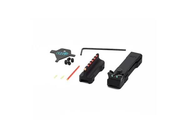 LPA BSS19 Adjustable Fiber Optic Slug Sight Set