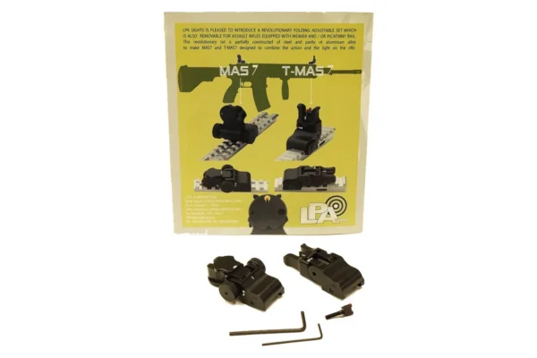 LPA MAS7 & T-MAS7 Folding Adjustable Set for Rifles