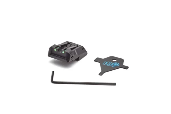 LPA MPS1KBFO Rear Sight for Colt XSE