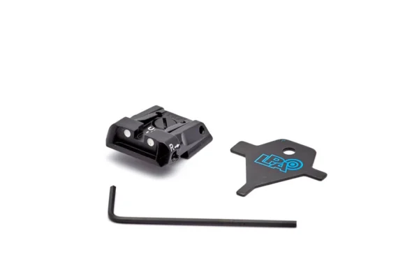LPA MPS2TA30 Rear Sight for Tanfoglio Force, Compact, EAA Witness, Jericho