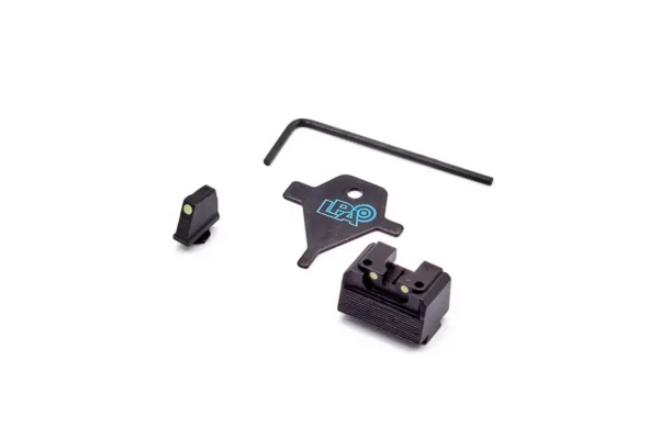 LPA RDL02WA Sight Set Luminova for Walther
