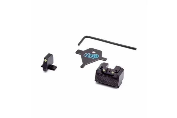 LPA RDL04SS Sight Set Luminova for Sig Sauer