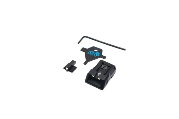 LPA SPL09KI Adjustable Sight Set for Kimber 1911