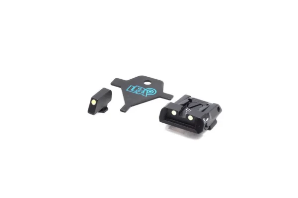 LPA SPL16GL for Glock with Luminescent Dots