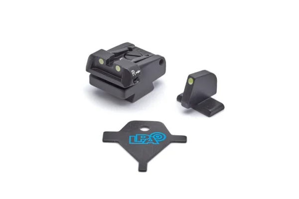 LPA SPL24HK Adjustable Sight Set for H&K SFP09 Optical Ready