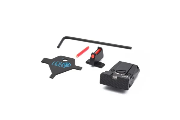 LPA SPR28SS7F Adjustable Sight Set for Sig Sauer P220, P225, P226, P228