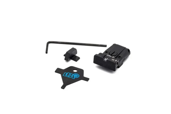 LPA SPR30SS07 Adjustable Sight Set for Sig Sauer P229, P320, XD Springfield