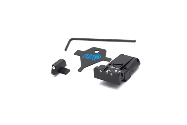 LPA SPR30SS30 Adjustable Sight Set for Sig Sauer P229, P320, XD Springfield