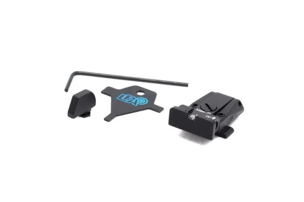 LPA SPR36GL07 Adjustable Sight Set for GLOCK