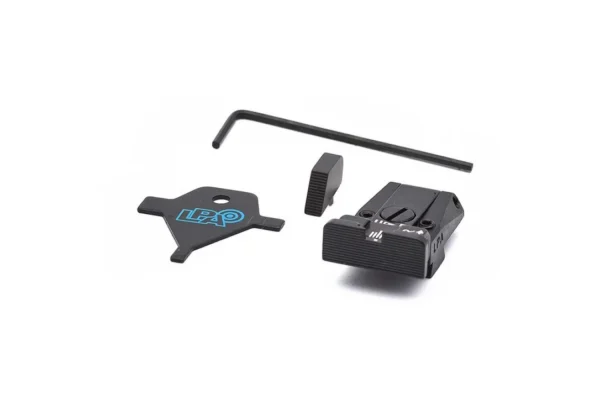LPA SPR45CT07 Adjustable Sight Set for Colt Gov’t. 1911-A1