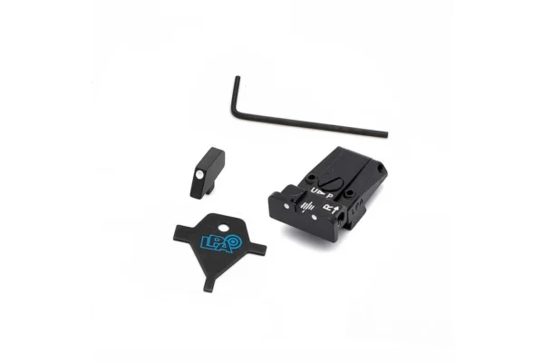 LPA SPR45CT30 Adjustable Sight Set for Colt Gov’t. 1911-A1