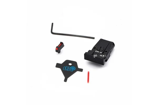 LPA SPR45CT7F Adjustable Sight Set for Colt Gov’t. 1911-A1