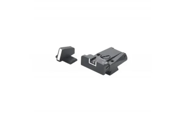 LPA SPR62BN18 Adjustable Sight Set for Browning HP Vig., HP MKIII, HP Pract., HP40 S&W with dovetail front sight