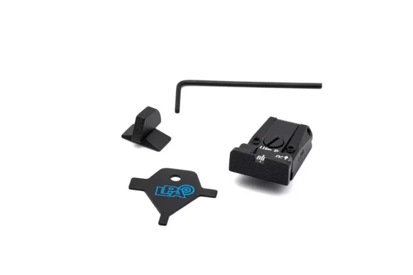 LPA SPR70P707 Adjustable Sight Set for H&K P7