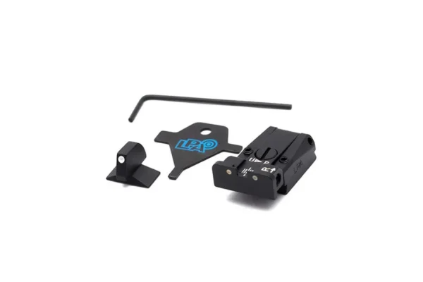 LPA SPR70P730 Adjustable Sight Set for H&K P7