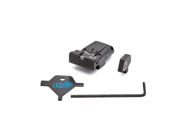 LPA SPR80CT07 Adjustable Sight Set for COLT SERIES 80