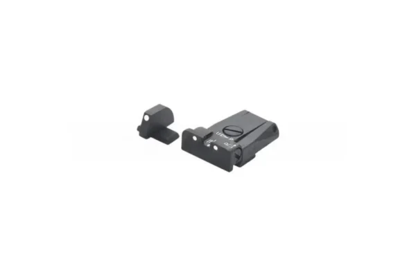 LPA SPR96BE30 Adjustable Sight Set for Beretta Stock and Brigadier with dovetail front sight