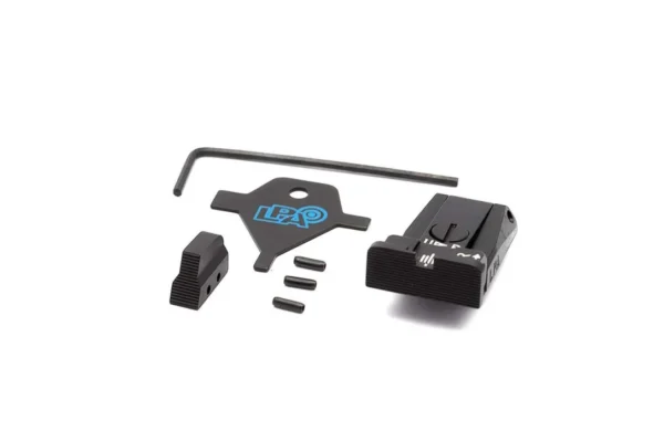 LPA SPR98BE07 Adjustable Sight Set for Beretta 92, 96, 98, M9A1