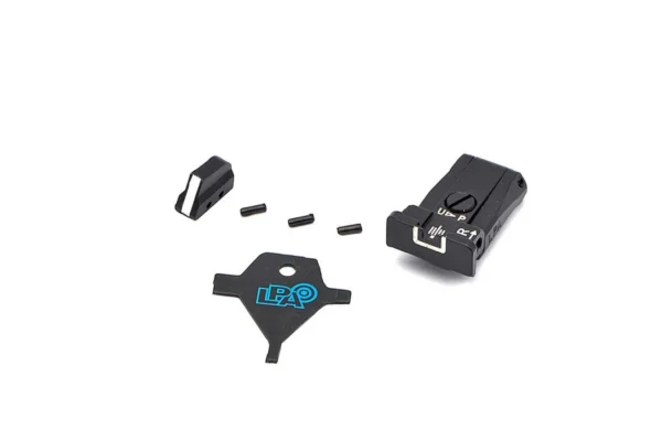 LPA SPR98BE18 Adjustable Sight Set for Beretta 92, 96, 98, M9A1