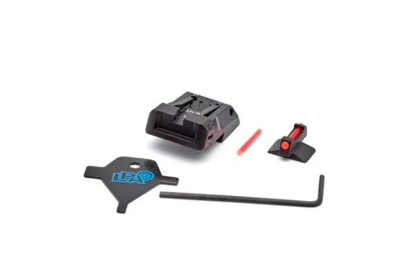 LPA SPS10XE6F Adjustable Sight Set for COLT XSE all standard Novak cut fix